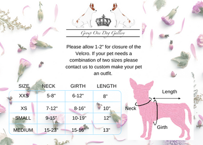 Picnic Perfect" Plaid Pet Dress Harness