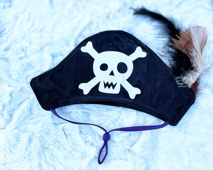 Pet Cat Dog Harness Vest Pirate Costume D Ring
