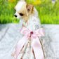 Dog Cat Harness Dress Forest Friends Spring Pre-Made