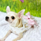 Dog Cat Harness Dress Forest Friends Spring Pre-Made
