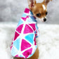 Comfy Stretch: The Bright and Vibrant Pet Long-Sleeve Shirt