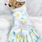 "Quackers & Quirks: Adorable Rubber Ducky Pet Dress for Your Furry Friend" PRE-MADE