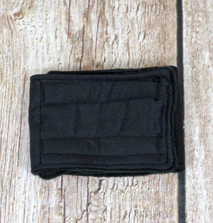 THE DOG BELLY BAND™ Solid Black Reusable Male Pet Diaper