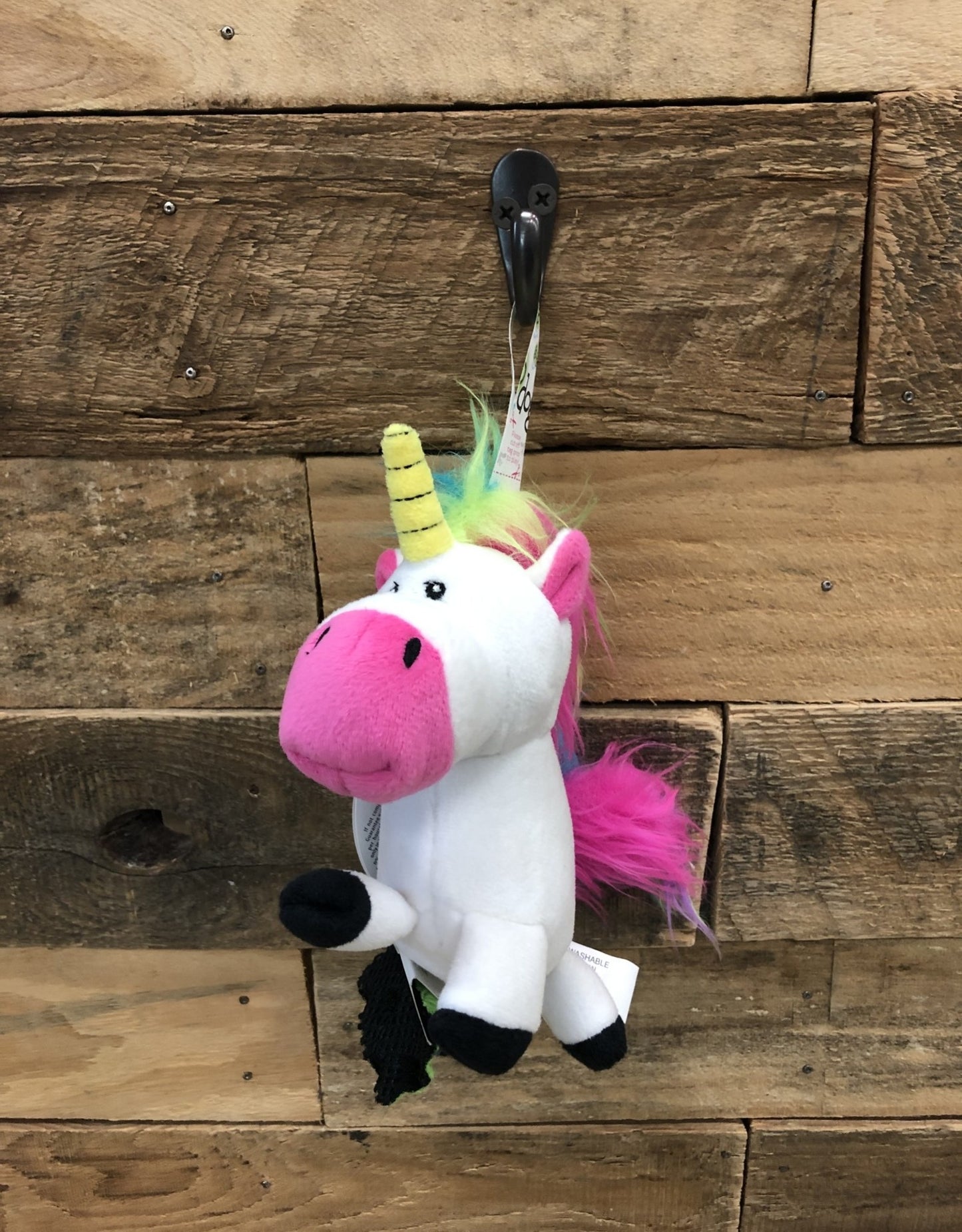 goDog Unicorn Plush Dog Toy -