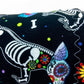 Dog Belly Band Diaper Sugar Skull Day of the Dead Marking Incontinence  Washable Reusable Waterproof Wrap Extra wide