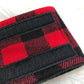 Dog Belly Band Diaper Black Red Buffalo Plaid Marking Incontinence  Washable Reusable Waterproof Wrap Extra wide