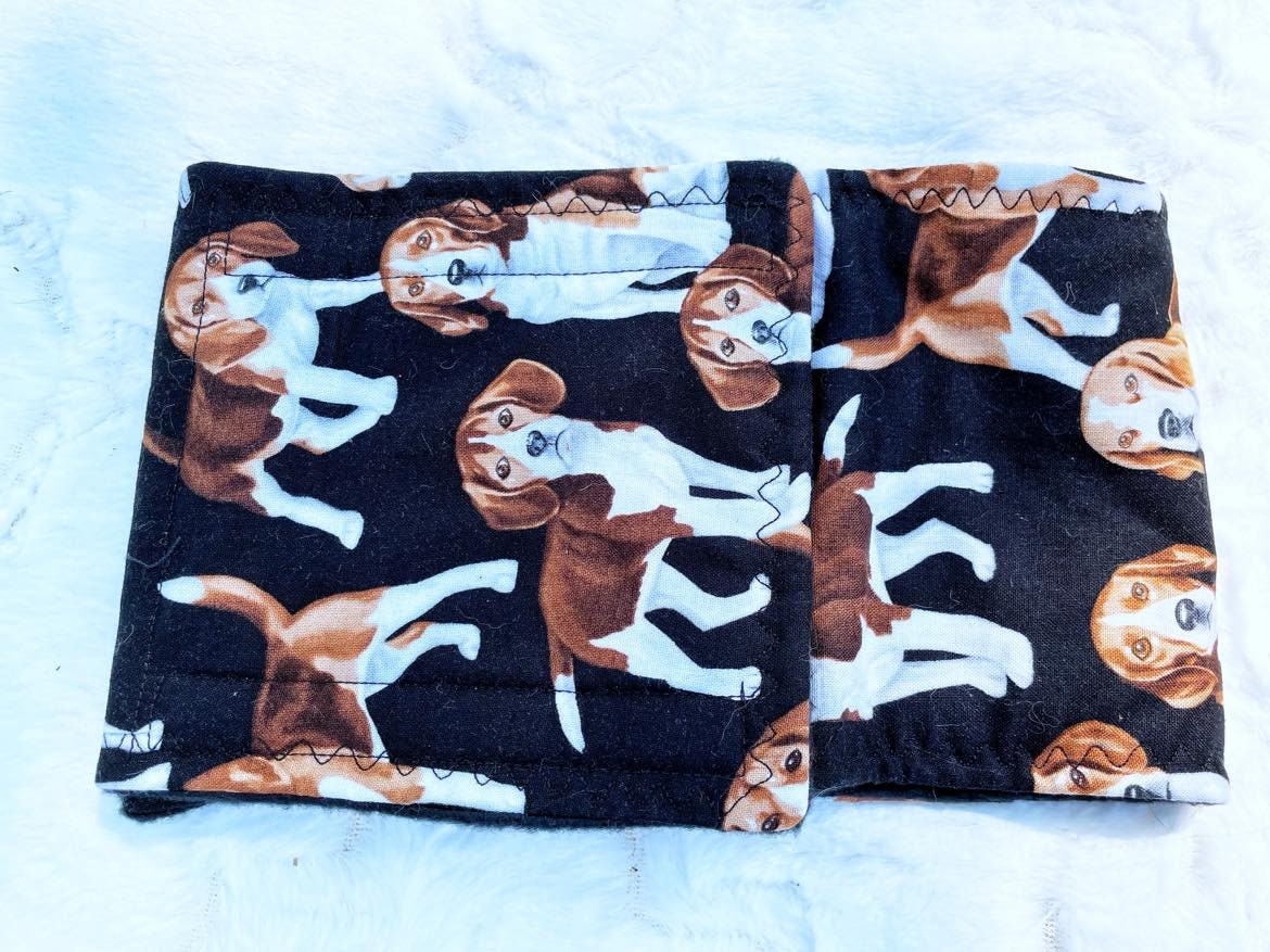 Dog Belly Band Diaper Beagle Cute Dog Marking Incontinence  Washable Reusable Waterproof Wrap Extra wide