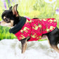 Dog Cat Pet Flannel Cotton Jackets Coats Warm Fleece Lined Handcrafted USA