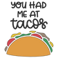 Dog Cat T-shirts "tees" Taco  Themed
